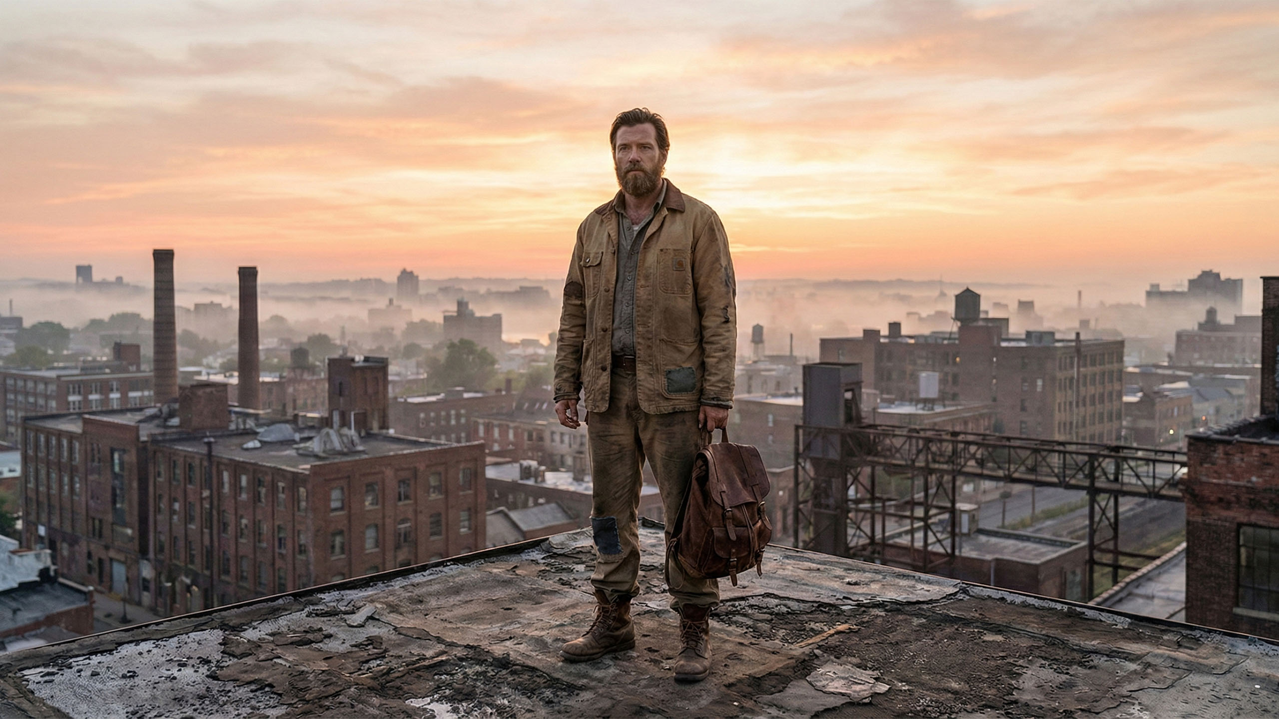 Man standing firm in harsh conditions symbolizing resilience over toughness