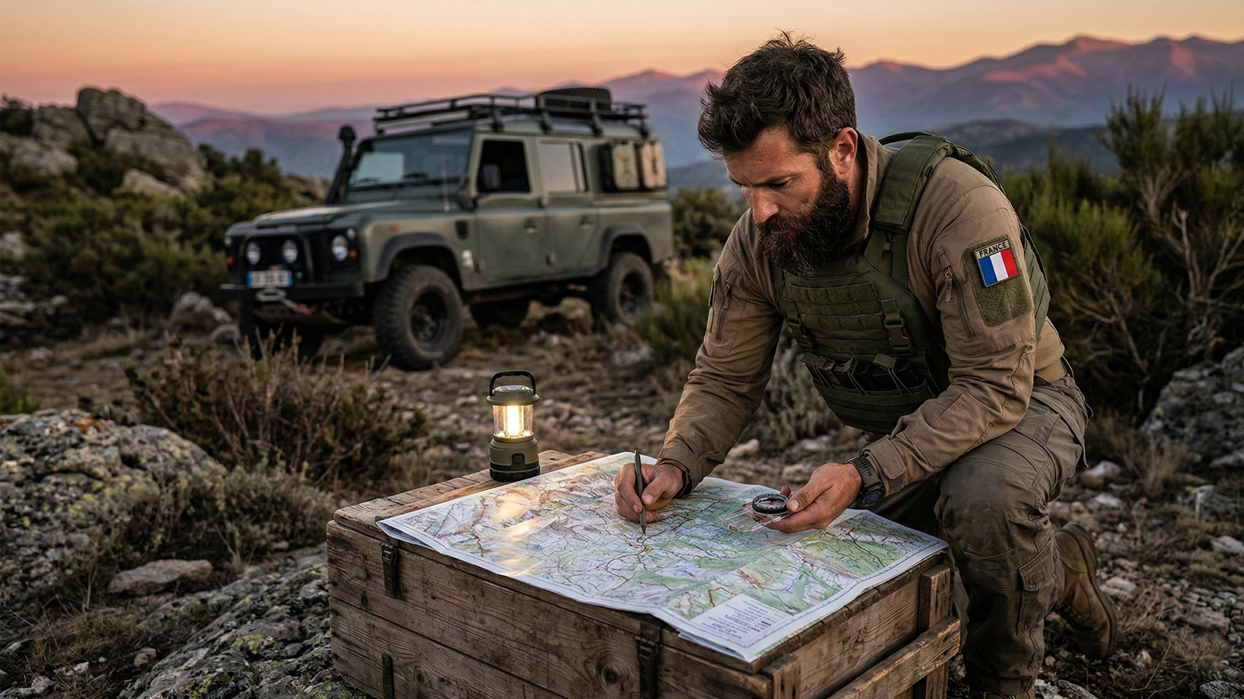 Un homme se préparant à l’autonomie dans un cadre rural « Life Unit ».