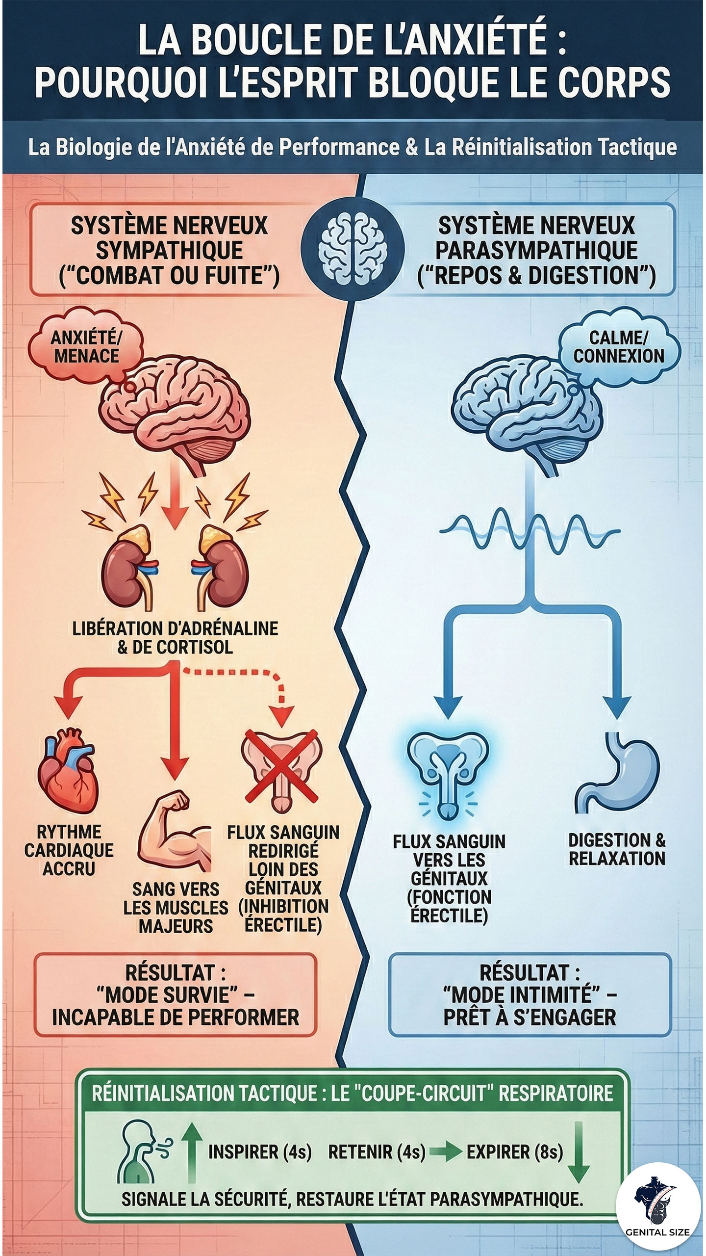 La boucle de l'anxiété, pourquoi l'esprit bloque le corps.