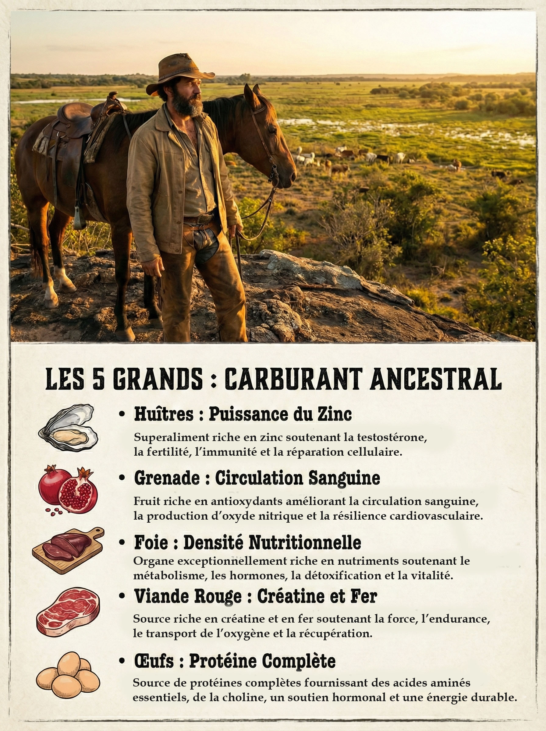 les 5 meilleurs aliments énergétiques ancestraux