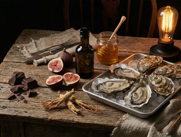 Traditional aphrodisiac foods associated with male strength and sexual vitality