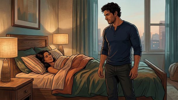 Un hombre demostrando fuerza y concentración, representando el rendimiento masculino.