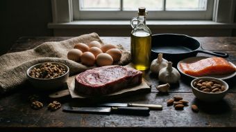 テストステロンと男性の強さを自然に支える食品