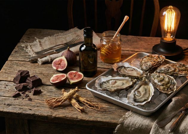 Traditional aphrodisiac foods associated with male strength and sexual vitality