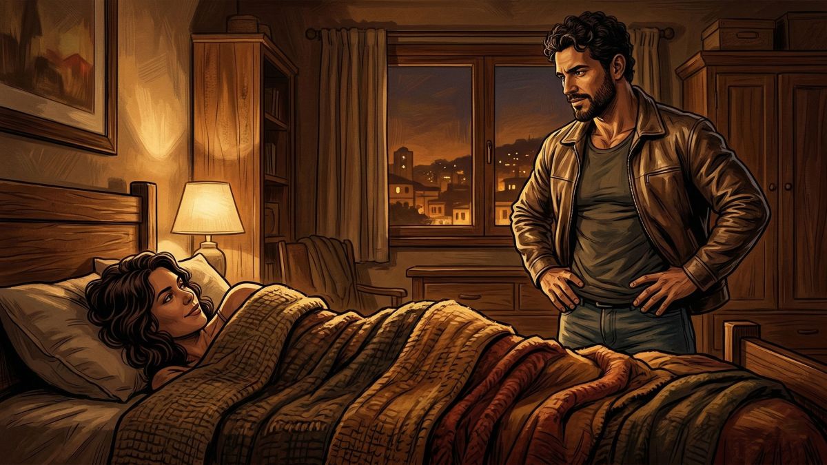 Um homem demonstrando força e foco, representando o desempenho masculino.