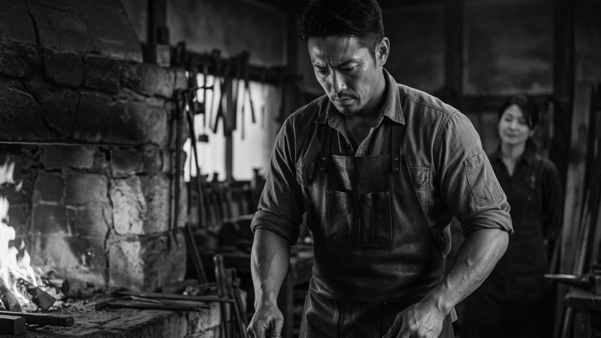 長期的な関係におけるリーダーシップと献身を象徴する自信に満ちた男性。